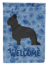 Load image into Gallery viewer, Briard Welcome Flag Canvas House Size CK6153CHF