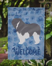 Load image into Gallery viewer, Polish Lowland Sheepdog Dog Welcome Garden Flag – Decorative Outdoor Yard Flag CK6159GF