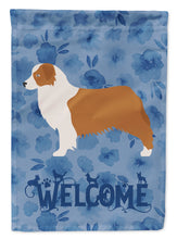 Load image into Gallery viewer, Australian Shepherd Dog Welcome Garden Flag – Decorative Outdoor Yard Flag CK6160GF