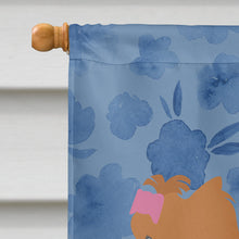 Load image into Gallery viewer, Yorkshire Terrier Yorkie Welcome Flag Canvas House Size CK6161CHF