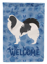 Load image into Gallery viewer, Japanese Chin Welcome Flag Canvas House Size CK6164CHF