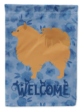 Load image into Gallery viewer, Pomeranian Welcome Garden Flag – Decorative Outdoor Yard Flag CK6169GF
