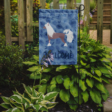Load image into Gallery viewer, Chinese Crested Welcome Garden Flag – Decorative Outdoor Yard Flag CK6170GF
