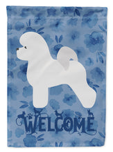 Load image into Gallery viewer, Bichon Frise Welcome Flag Canvas House Size CK6172CHF