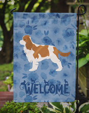 Load image into Gallery viewer, Cavalier King Charles Spaniel Welcome Garden Flag – Decorative Outdoor Yard Flag CK6176GF