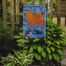 Load image into Gallery viewer, Chow Chow Welcome Garden Flag – Decorative Outdoor Yard Flag CK6178GF