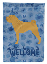 Load image into Gallery viewer, Shar Pei Welcome Flag Canvas House Size CK6179CHF