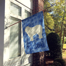 Load image into Gallery viewer, Komondor Welcome Flag Canvas House Size CK6182CHF