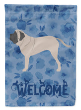 Load image into Gallery viewer, English Mastiff Welcome Flag Canvas House Size CK6183CHF