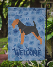 Load image into Gallery viewer, Airedale Terrier Welcome Garden Flag – Decorative Outdoor Yard Flag CK6184GF