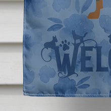 Load image into Gallery viewer, Doberman Pinscher Welcome Flag Canvas House Size CK6187CHF