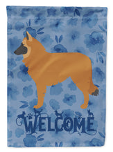Load image into Gallery viewer, Belgian Shepherd Welcome Flag Canvas House Size CK6188CHF