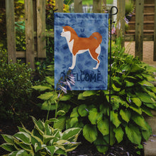 Load image into Gallery viewer, Akita Welcome Garden Flag – Decorative Outdoor Yard Flag CK6199GF