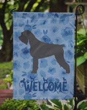 Load image into Gallery viewer, Giant Schnauzer Welcome Garden Flag – Decorative Outdoor Yard Flag CK6200GF