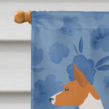 Load image into Gallery viewer, Basenji Welcome Flag Canvas House Size CK6201CHF