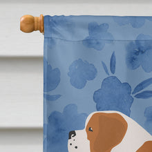 Load image into Gallery viewer, Saint Bernard Welcome Flag Canvas House Size CK6203CHF