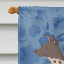 Load image into Gallery viewer, American Hairless Terrier Welcome Flag Canvas House Size CK6218CHF