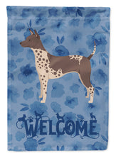Load image into Gallery viewer, American Hairless Terrier Welcome Flag Canvas House Size CK6218CHF