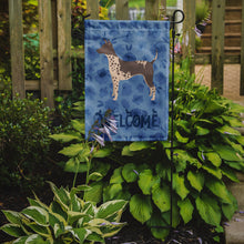 Load image into Gallery viewer, American Hairless Terrier Welcome Garden Flag – Decorative Outdoor Yard Flag CK6218GF