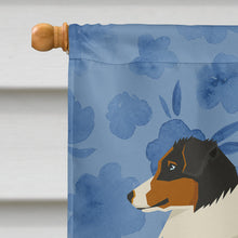 Load image into Gallery viewer, Australian Shepherd Welcome Flag Canvas House Size CK6220CHF