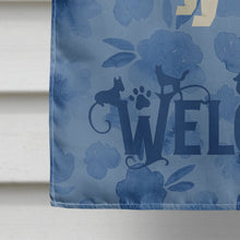 Load image into Gallery viewer, Australian Shepherd Welcome Flag Canvas House Size CK6220CHF