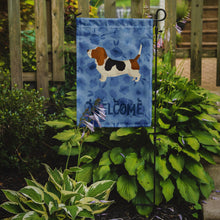 Load image into Gallery viewer, Basset Hound Welcome Garden Flag – Decorative Outdoor Yard Flag CK6222GF