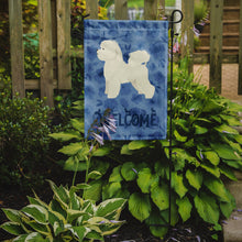 Load image into Gallery viewer, Bichon Frise Welcome Garden Flag – Decorative Outdoor Yard Flag CK6225GF