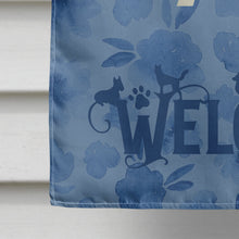 Load image into Gallery viewer, Borzoi Welcome Flag Canvas House Size CK6228CHF