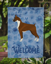 Load image into Gallery viewer, Boxer Welcome Garden Flag – Decorative Outdoor Yard Flag CK6230GF