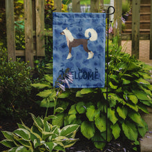 Load image into Gallery viewer, Chinese Crested Welcome Garden Flag – Decorative Outdoor Yard Flag CK6235GF
