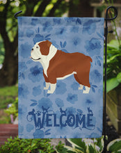 Load image into Gallery viewer, English Bulldog Welcome Garden Flag – Decorative Outdoor Yard Flag CK6240GF