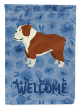 Load image into Gallery viewer, English Bulldog Welcome Garden Flag – Decorative Outdoor Yard Flag CK6240GF