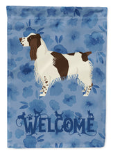 Load image into Gallery viewer, English Springer Spaniel Welcome Flag Canvas House Size CK6241CHF