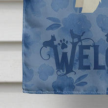 Load image into Gallery viewer, Fox Terrier Welcome Flag Canvas House Size CK6242CHF