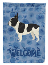 Load image into Gallery viewer, French Bulldog Welcome Garden Flag – Decorative Outdoor Yard Flag CK6243GF
