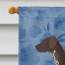 Load image into Gallery viewer, German Shorthaired Pointer Welcome Flag Canvas House Size CK6245CHF