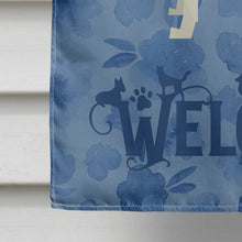 Load image into Gallery viewer, Great Dane Welcome Flag Canvas House Size CK6246CHF