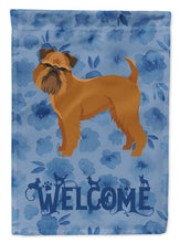 Load image into Gallery viewer, Brussels Griffon Welcome Flag Canvas House Size CK6248CHF