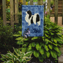 Load image into Gallery viewer, Japanese Chin Welcome Garden Flag – Decorative Outdoor Yard Flag CK6252GF