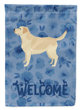 Load image into Gallery viewer, Labrador Retriever Welcome Flag Canvas House Size CK6253CHF