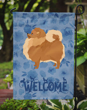 Load image into Gallery viewer, Pomeranian Welcome Garden Flag – Decorative Outdoor Yard Flag CK6259GF
