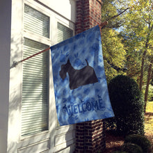 Load image into Gallery viewer, Scottish Terrier Welcome Flag Canvas House Size CK6264CHF