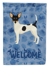 Load image into Gallery viewer, Toy Fox Terrier Welcome Garden Flag – Decorative Outdoor Yard Flag CK6271GF