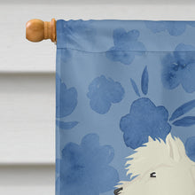 Load image into Gallery viewer, Westie Welcome Flag Canvas House Size CK6273CHF