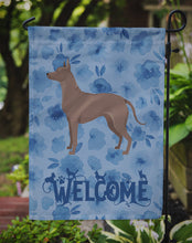 Load image into Gallery viewer, Mexican Hairless Dog Xolo Welcome Garden Flag – Decorative Outdoor Yard Flag CK6274GF