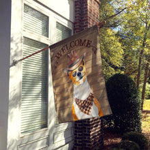 Load image into Gallery viewer, Basenji Country Dog Flag Canvas House Size CK6279CHF