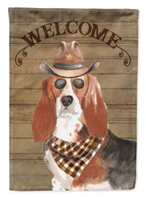 Load image into Gallery viewer, Basset Hound #2 Country Dog Flag Canvas House Size CK6281CHF