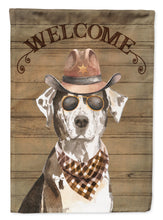 Load image into Gallery viewer, Catahoula Leopard Dog Country Dog Flag Canvas House Size CK6301CHF
