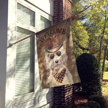 Load image into Gallery viewer, Champagne Cockapoo Country Dog Flag Canvas House Size CK6304CHF
