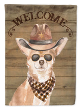 Load image into Gallery viewer, Chihuahua Country Dog Flag Canvas House Size CK6305CHF